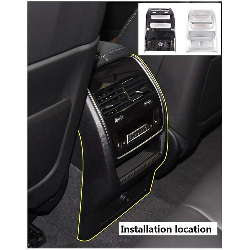 for - X5 X6 X7 2019-2022 Car Rear Seat Air Conditioning Vent Outlet Cover Trim Decorative Accessorie