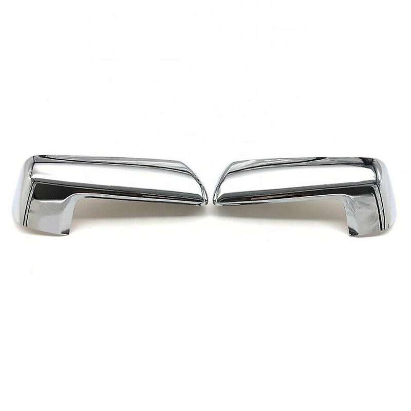 for / 1500 2019-2021 Chrome Top Half Side Door Mirror Cover Rear View Mirror Cover Cap