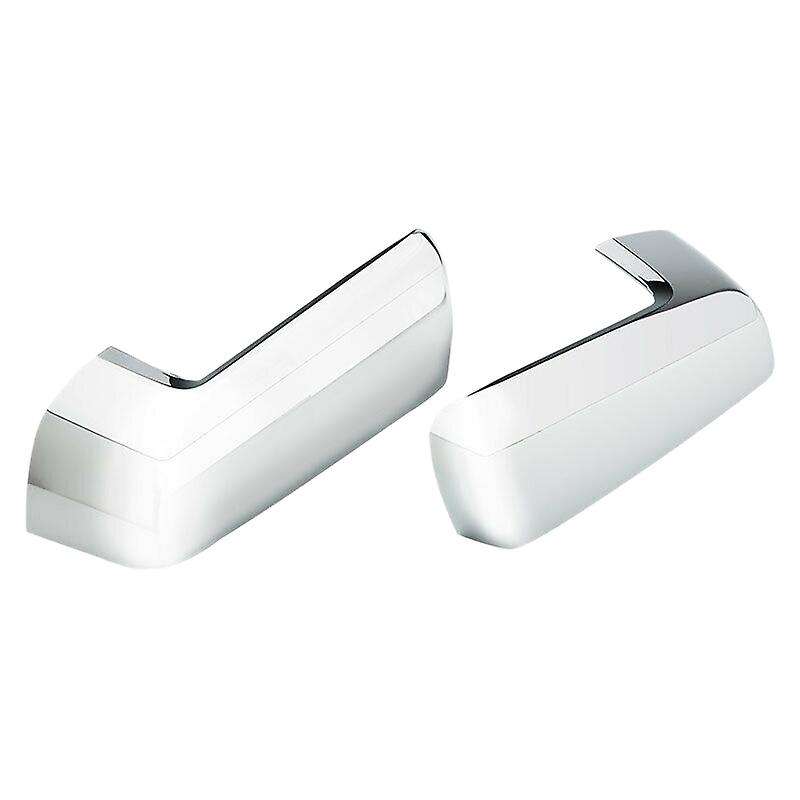 for / 1500 2019-2021 Chrome Top Half Side Door Mirror Cover Rear View Mirror Cover Cap