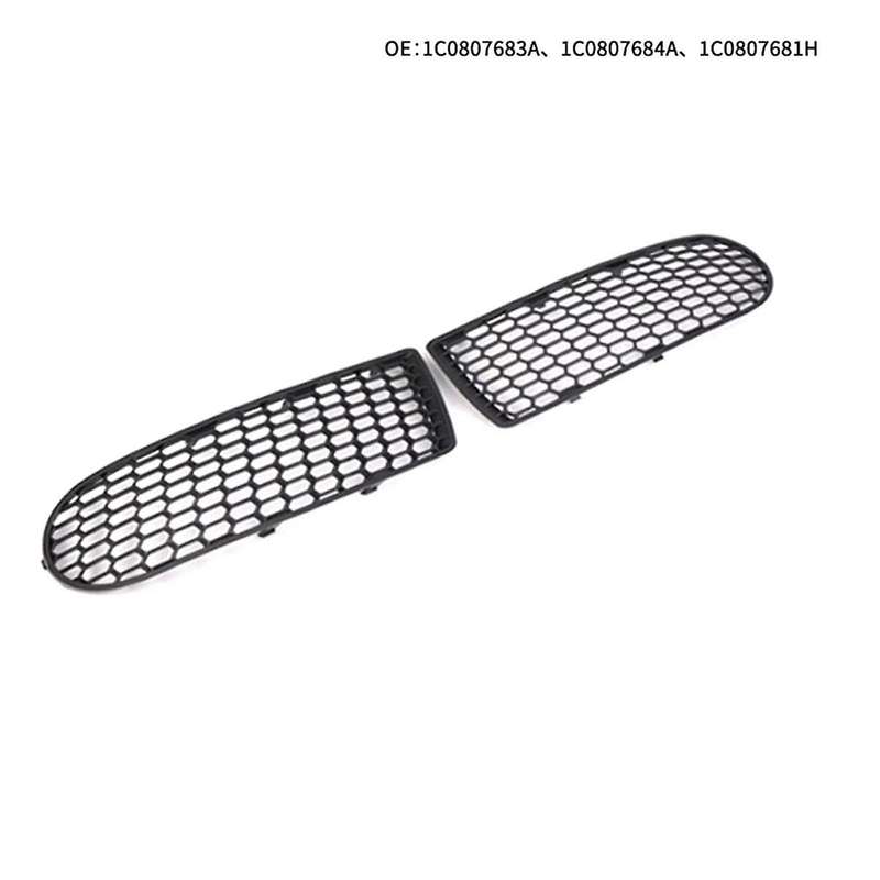 for & Convertible Front Passenger Side Bumper Grille Foglight Lower Grilles 1C0807683A 1C0807684A