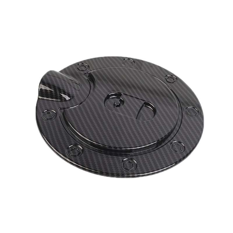 for / 2014-2018 Gas Tank Cover Trim Car Accessories Abs Carbon Fiber