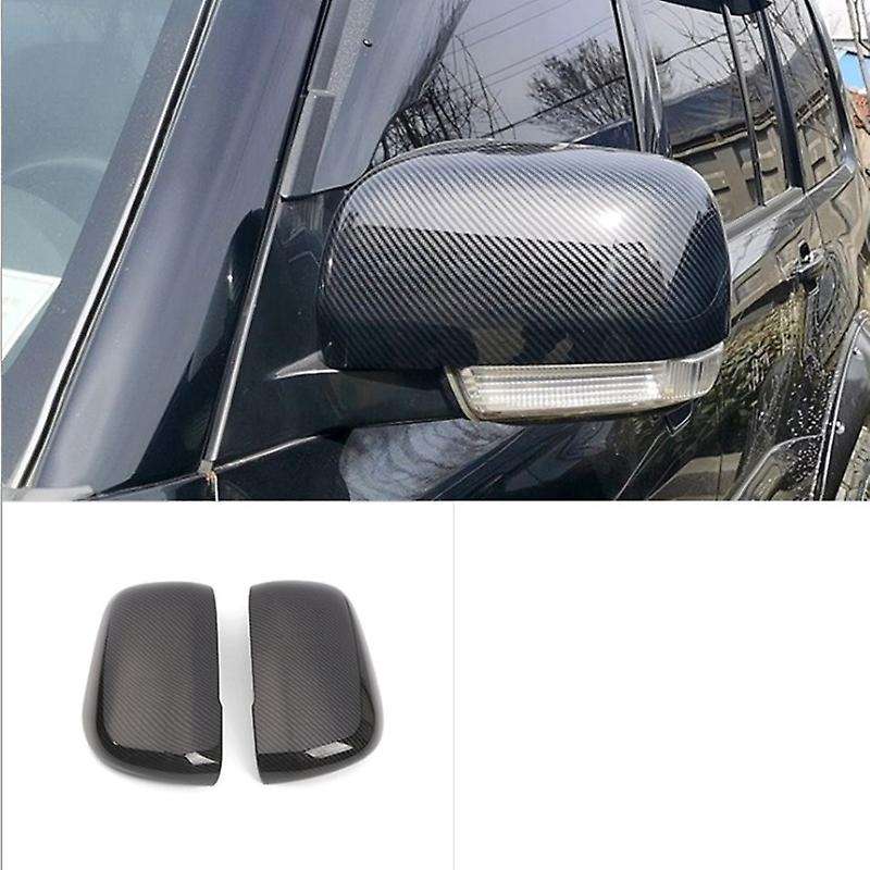 for / V80 2007-2019 Car Rearview Side Mirror Decorative Covers Trims Frame Accessories