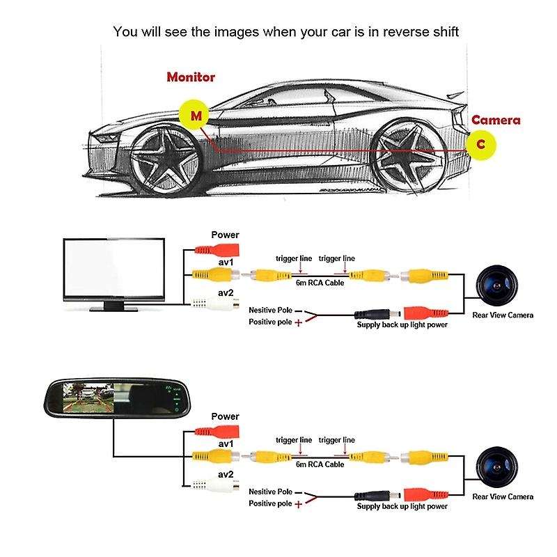 for /ASX/RVR 2011-2017 Rear View Camera Backup Camera Reverse Parking Camera