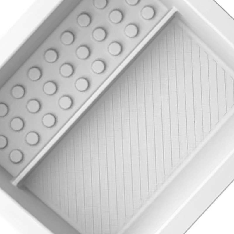 for + New Model3 Center Console Armrest Storage Box Organizer Interior Accessories Silicone White