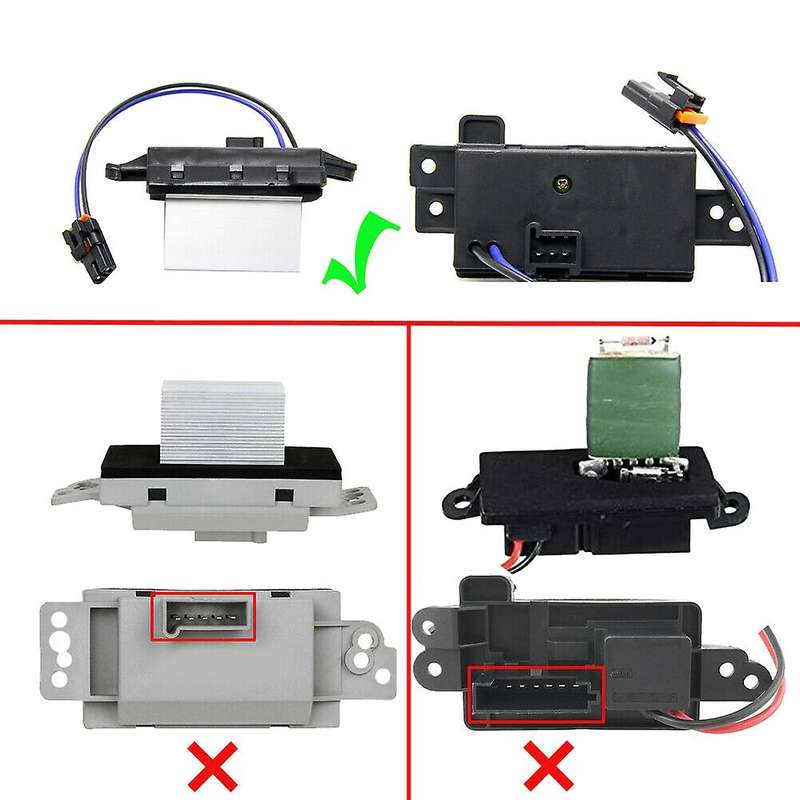 for 03-06 Chevy Silverado HVAC AC Blower Motor Resistor Control Module 4P1516,15-80567