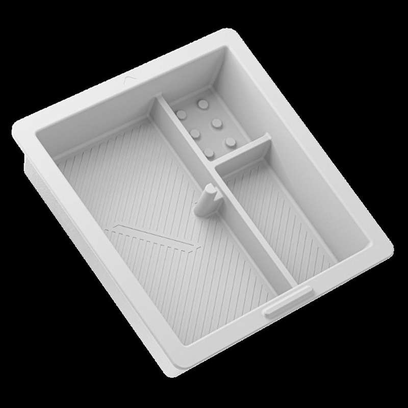 for + New Model3 Center Console Storage Box Organizer Interior Accessories Silicone White