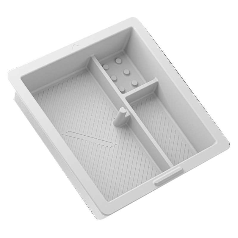 for + New Model3 Center Console Storage Box Organizer Interior Accessories Silicone White