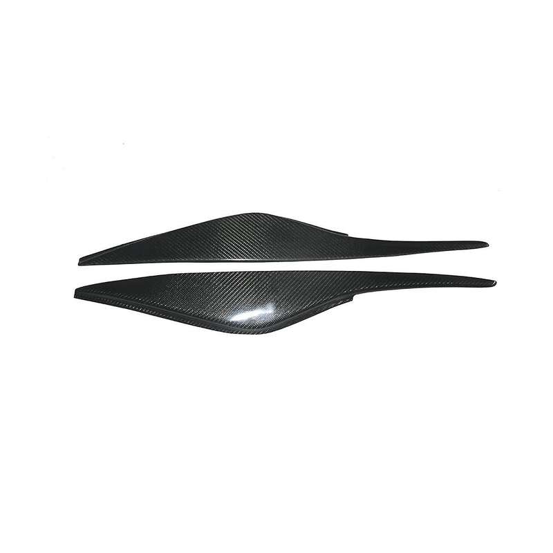 for 07-13 Mondeo Zaru Mk4 Carbon Fiber Headlight Trim Strip Carbon Fiber Pattern