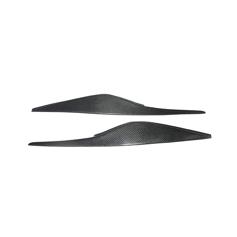 for 07-13 Mondeo Zaru Mk4 Carbon Fiber Headlight Trim Strip Carbon Fiber Pattern