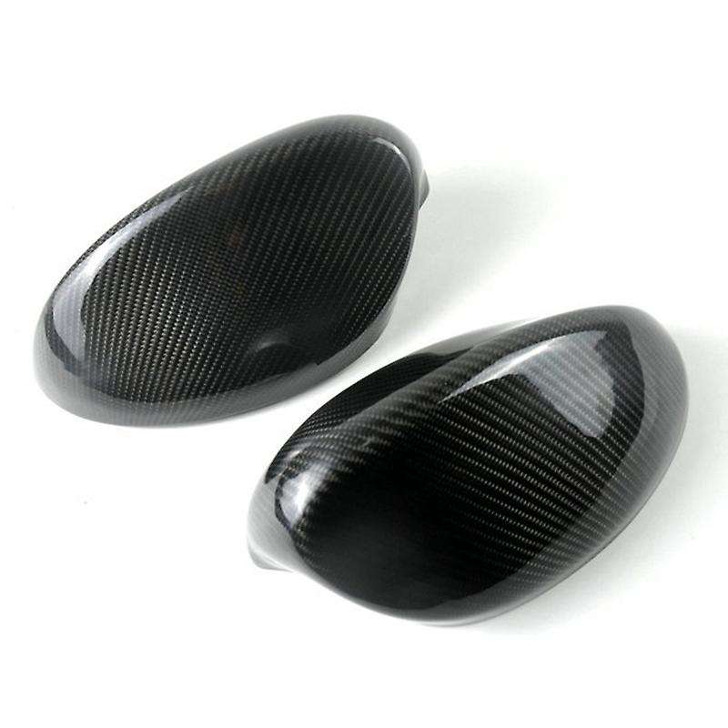 for 04-09 3 Series E90 E92 E93 Real Carbon Fiber Rearview Mirror Cover Carbon Fiber Inverted Rearvie