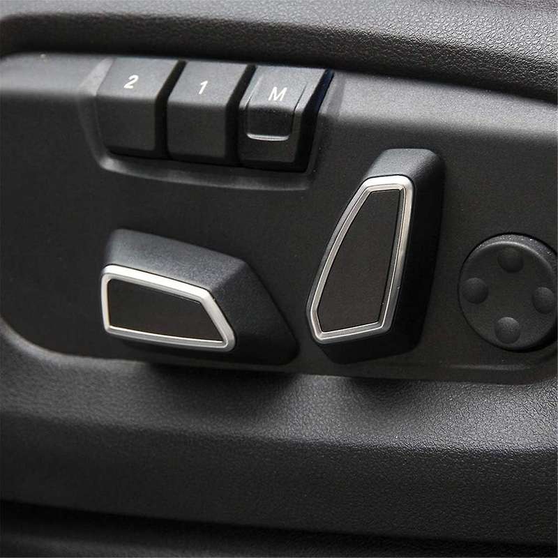 for 1 3 4 5 Series X3 X5 X6 F20 F30 F36 F46 F10 F25 F15 Car Seat Adjustment Button Cover Trim Acces