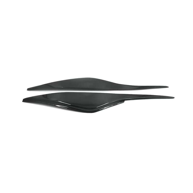 for 07-13 Mondeo Zaru Mk4 Gloss Black Resin Headlight Trim Strip Gloss Black