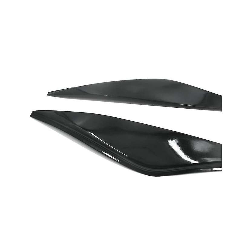 for 07-13 Mondeo Zaru Mk4 Gloss Black Resin Headlight Trim Strip Gloss Black