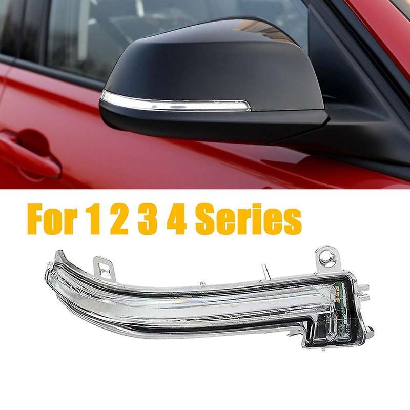 for  1 2 3 4 Series F22 F30 F32 F33 F34 F36 Right Rear View Mirror Light Auxiliary Turn Signal Lamp