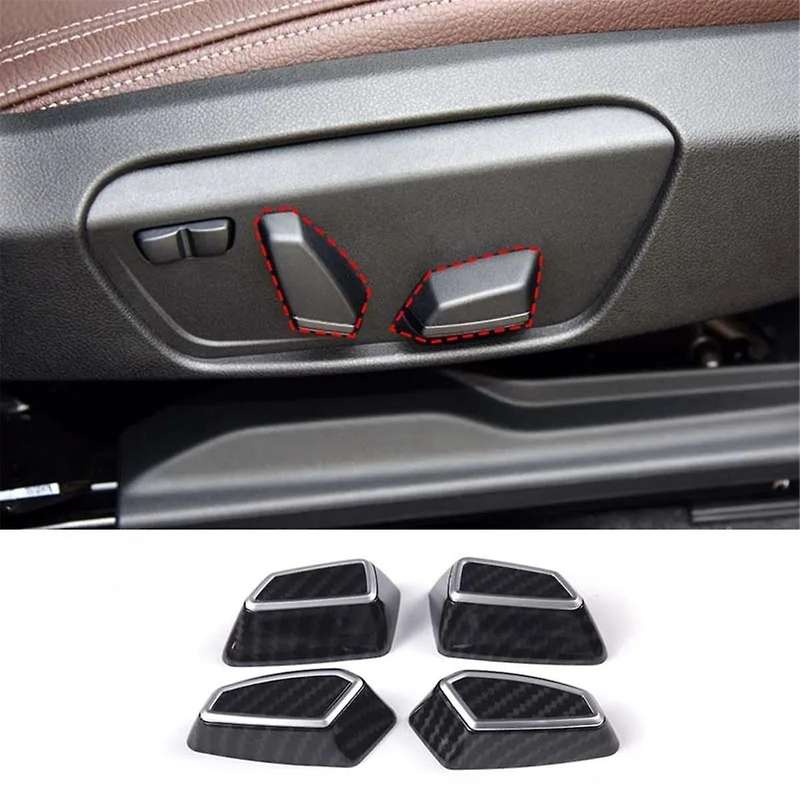 for 1 3 4 5 Series X3 X5 X6 F20 F30 F36 F46 F10 F25 F15 Car Seat Adjustment Button Cover Trim Access