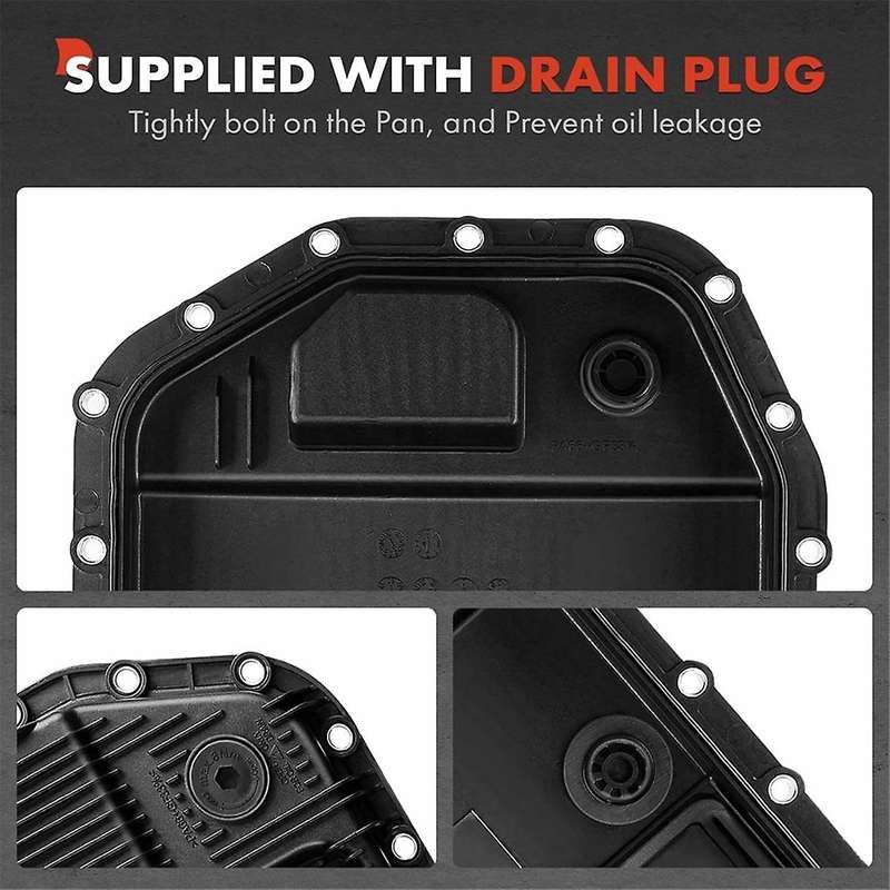 for 1 3 5 6 7 Series E81 E87 E90 E61 E84 X3 E83 Transmission Oil Pan 24152333907 24117571217