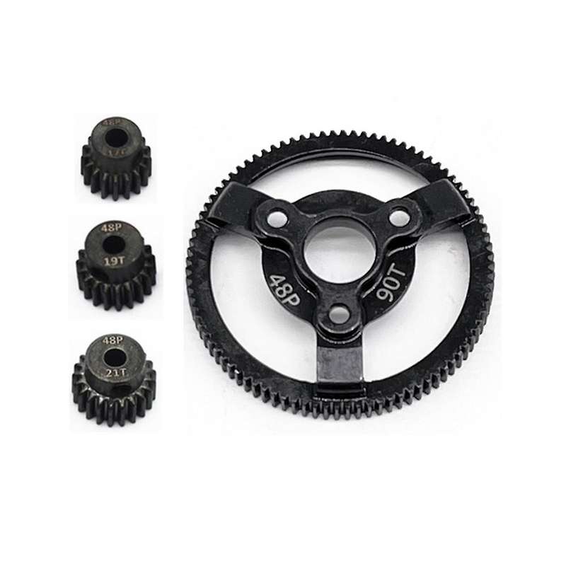 for 1/10 2wd -58064-2 to Climbing Car Special Rigid Teeth, 90t+19t+20t+21t Kit