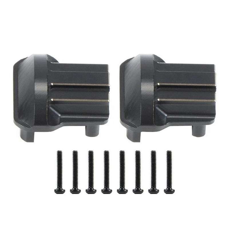 for 1/18 TRX4-M Upgrade Parts TRX4M Brass Front and Rear Axle Axle Housing Axle Cover Brass Counterw