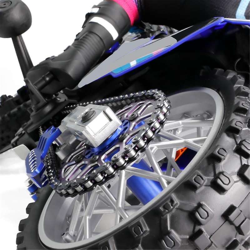 for 1/4 Promoto-MX Remote-Controlled Motorcycle Front Gear 10T Rear Gear 36T Chain Accessory