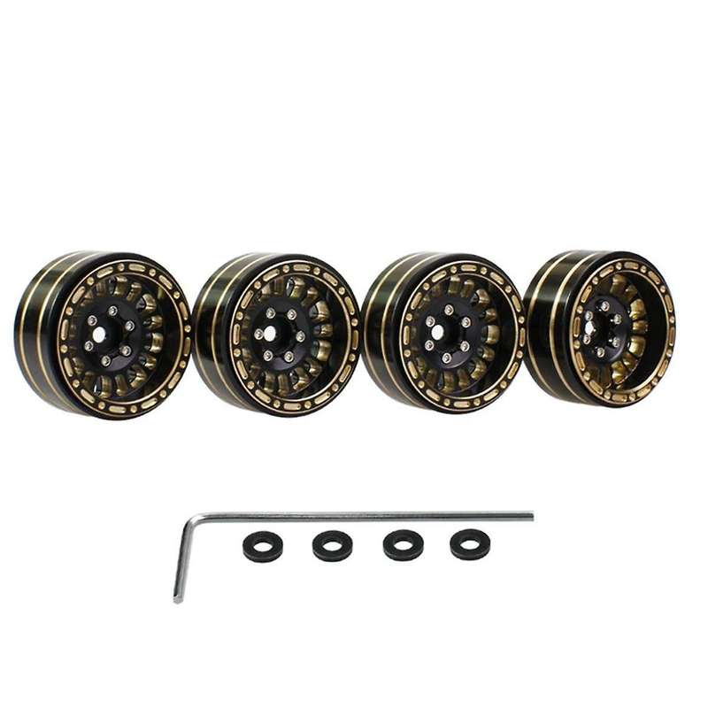 for 1/18 Trx4m 1.2inch Brass and Wheels 1/24 Scx24 Fms A