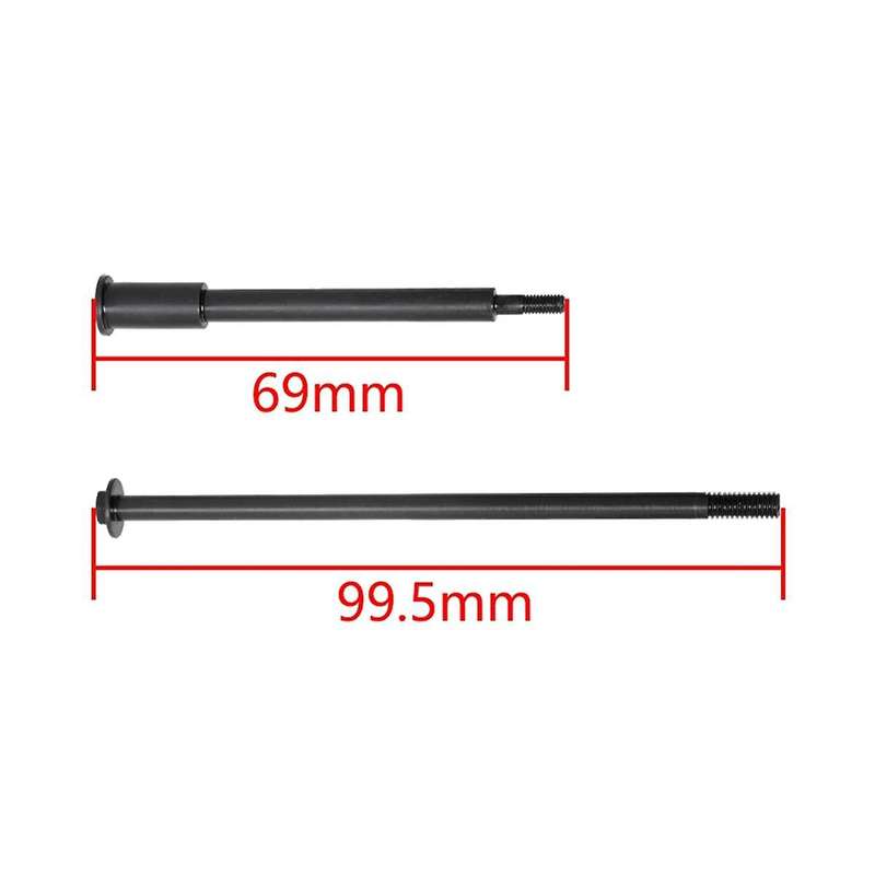 for 1/4 Promoto-MX Motorcycle Upgrade Accessories Metal Steel Front Rear Wheel Fixed Axles Kit