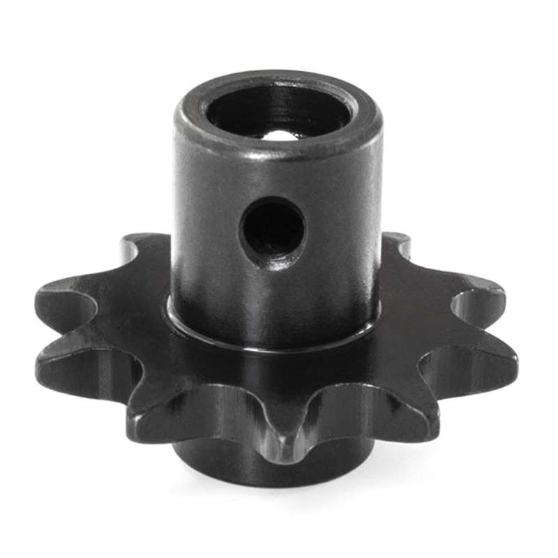for 1/4 Promoto-MX Toy Motorcycle Steel Front Chain Sprocket 10T Gear Upgrade Parts Modification Acc