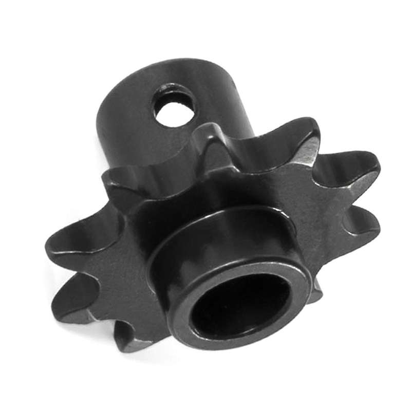 for 1/4 Promoto-MX Toy Motorcycle Steel Front Chain Sprocket 10T Gear Upgrade Parts Modification Acc