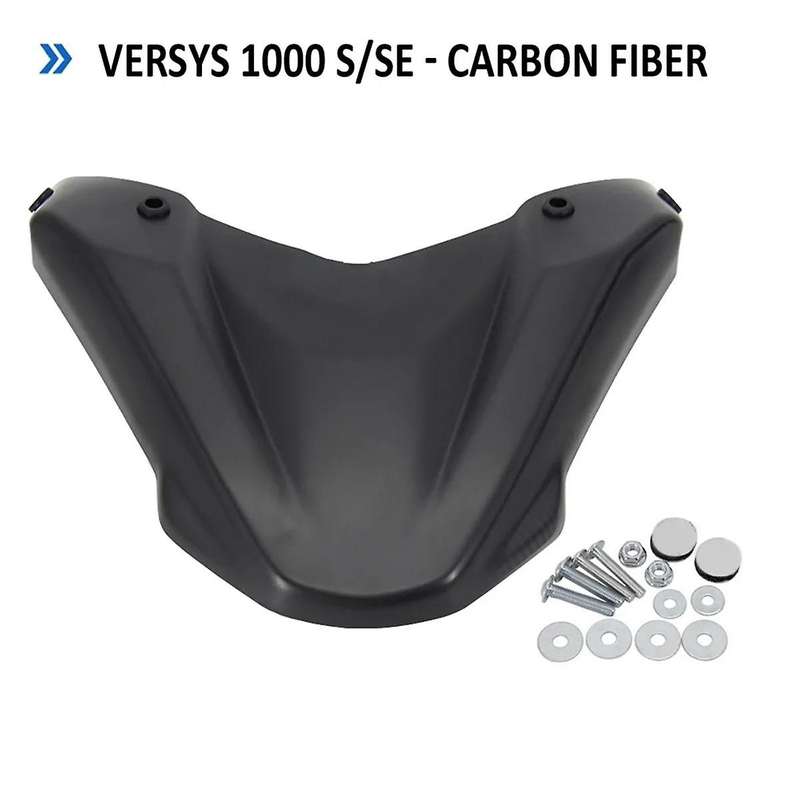 for 1000 S SE Motorcycle Fairing Extension Wheel Extender Cover Versys1000S/SE Front Beak Black