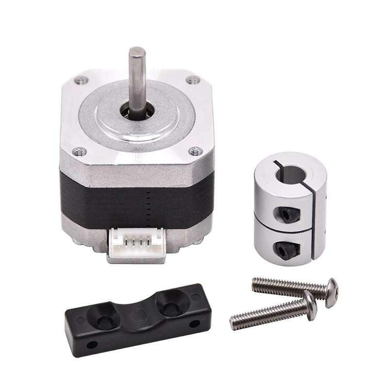 for -10 / Kit Z-Axis Upgrade Stepper Motor with Mount Block Dual Type Wire and 5X8Mm Rigid Coupling