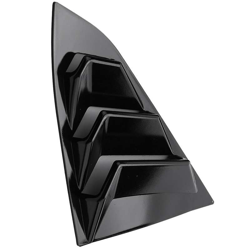 for 10th Gen 2016-2021 Sedan Rear Side Window Louvers Scoop Shades Cover Trim Blinds