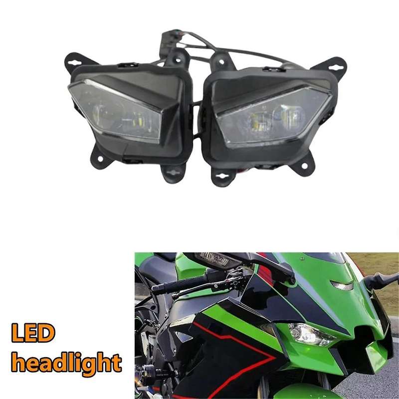 for -10R ZX10R 2021-2023 LED Headlight Front Head Light Assembly Head Light Lamp 10R -10RR 21-23