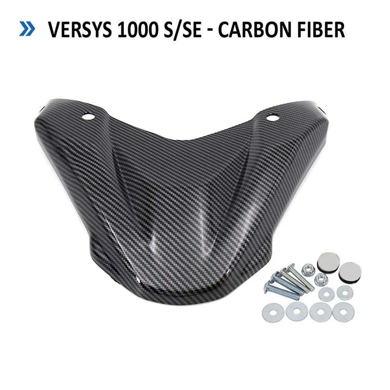 for 1000 S SE Motorcycle Fairing Extension Wheel Extender Cover Versys1000S/SE Front Beak Carbon Fib
