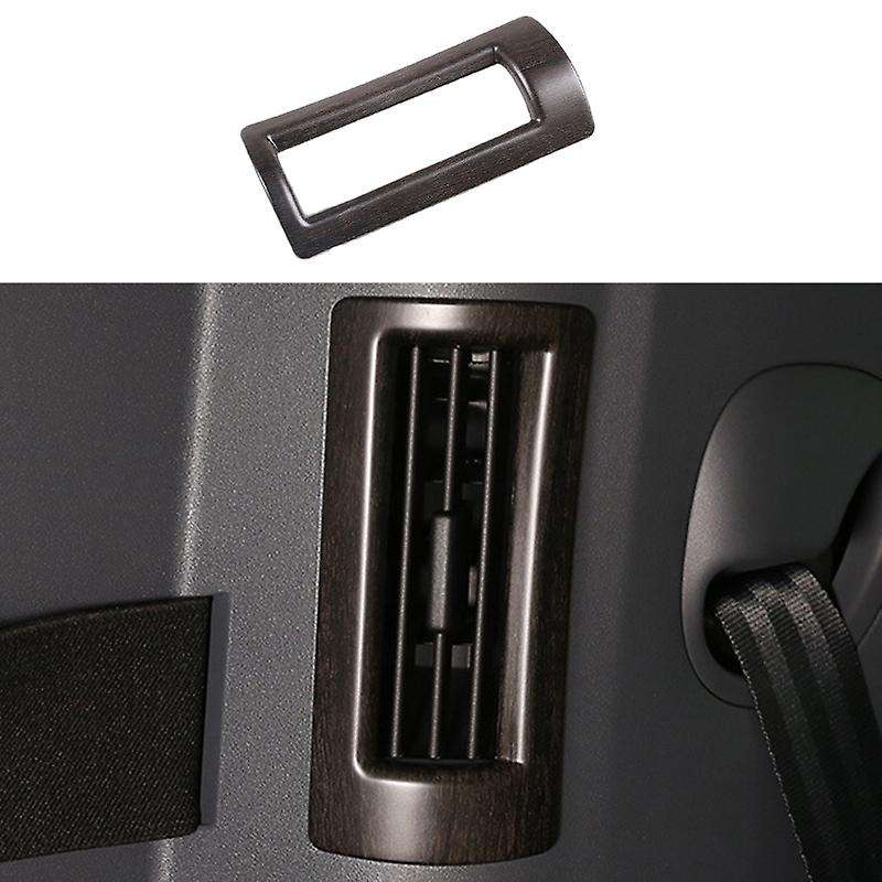 for 110 2020 ABS Oak Wood Grain C-Pillar Air Outlet Frame Trim Car Accessories