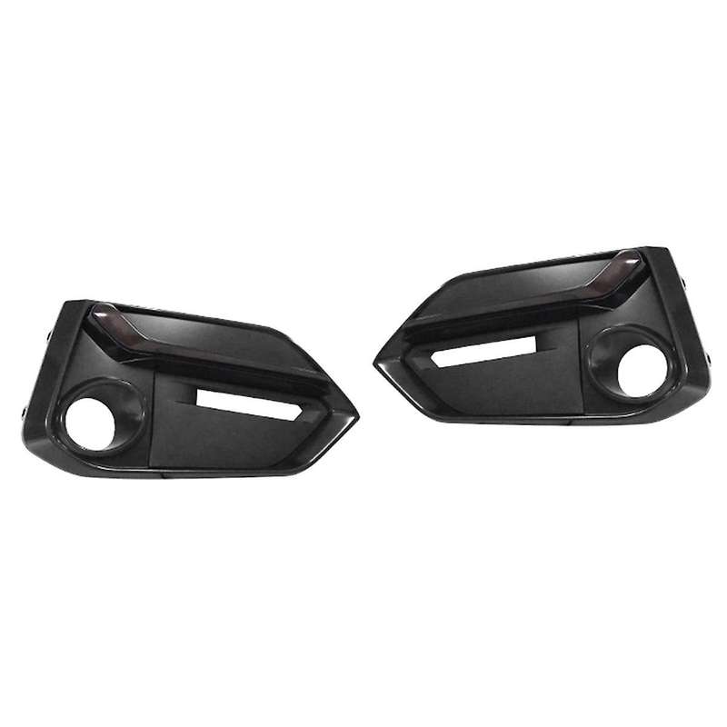 for 10th Modified TYPER Front Bumper Fog Lights 3-Color Streamer Daytime Running Lights