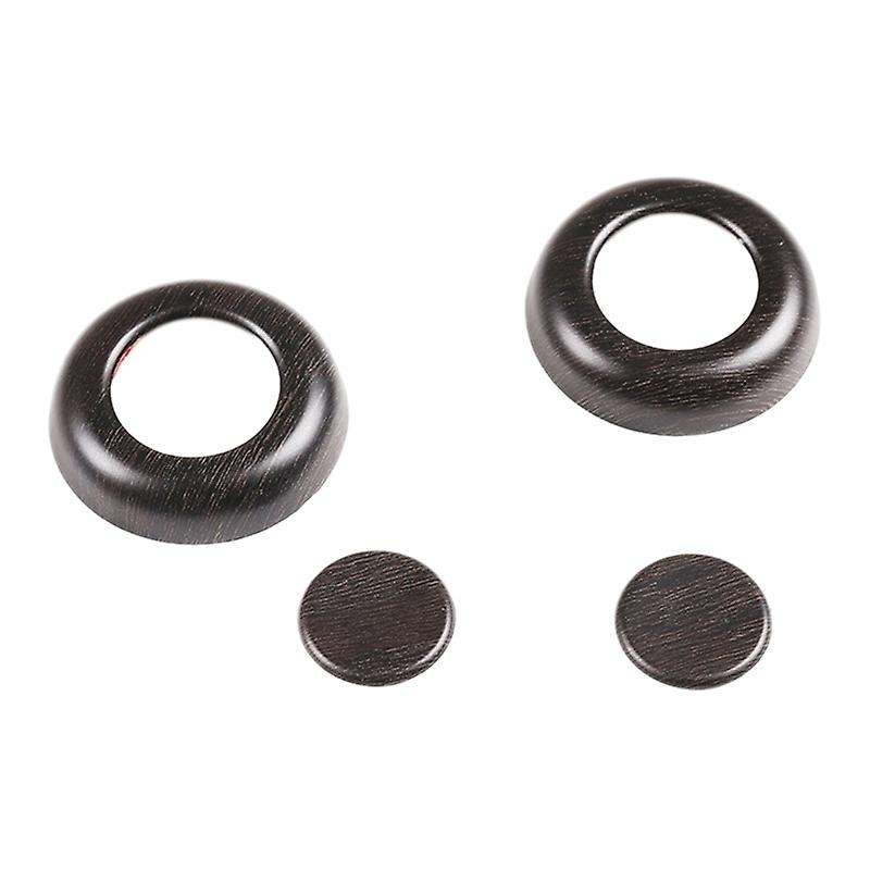 for 110 ABS Carbon Fiber Car Head Pillow Adjustment Button Cover Stickers Accessories