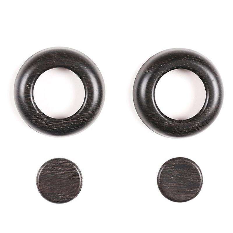 for 110 ABS Carbon Fiber Car Head Pillow Adjustment Button Cover Stickers Accessories