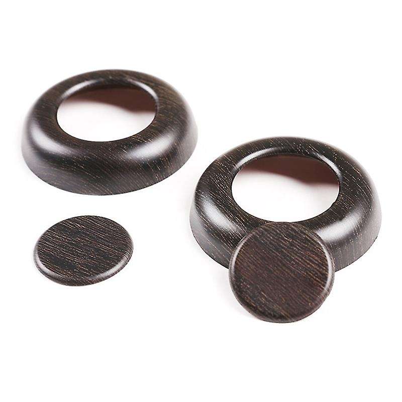 for 110 ABS Carbon Fiber Car Head Pillow Adjustment Button Cover Stickers Accessories