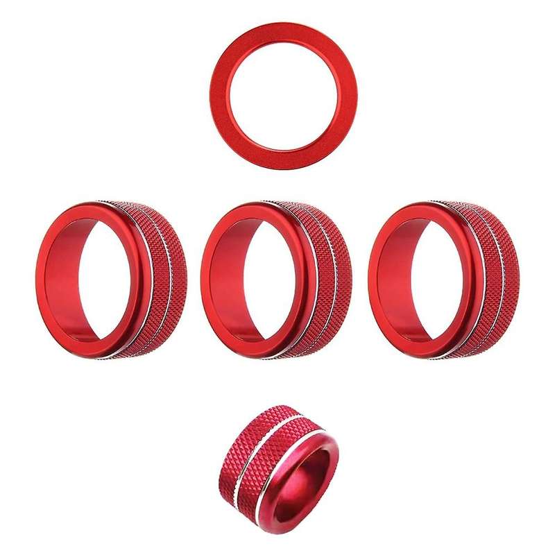for 11Th 2022 Air Condition Volume AC Knob Cover Engine Start Button Switch Cover Trim Ring Accessor