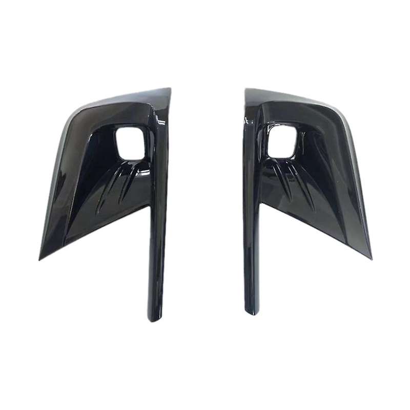 for 11Th 2022 Car Front Fog Light Lamp Cover Front Bumper Fog Light Trim Frame Decal Exterior Access