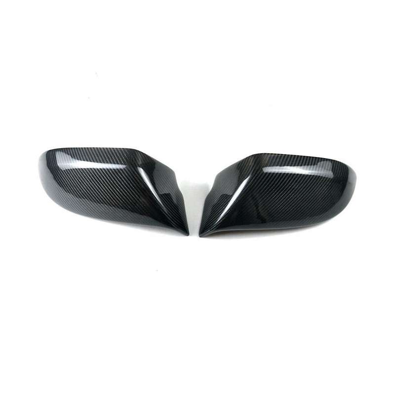 for 11-18 A7 Carbon Fibre Retrofit Mirror Housing Reversing Mirror Cover Reflector Stickers