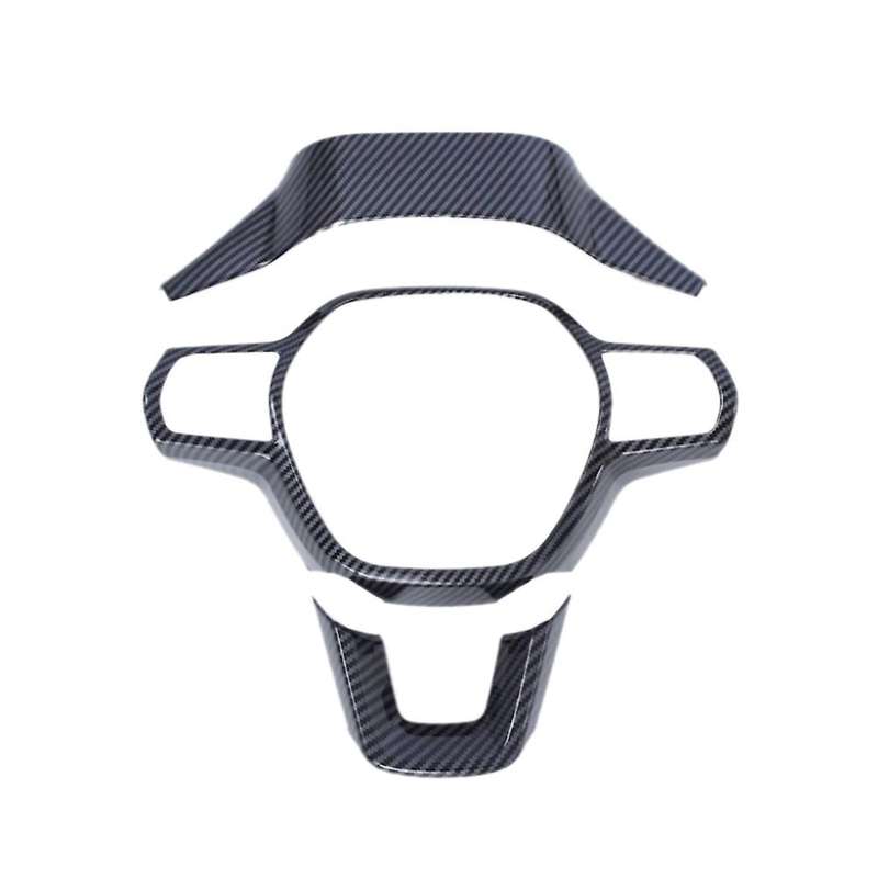 for 11Th 2022 Auto Steering Wheel Panel Button Cover Trim Sticker Decal Frame Car Interior,Black