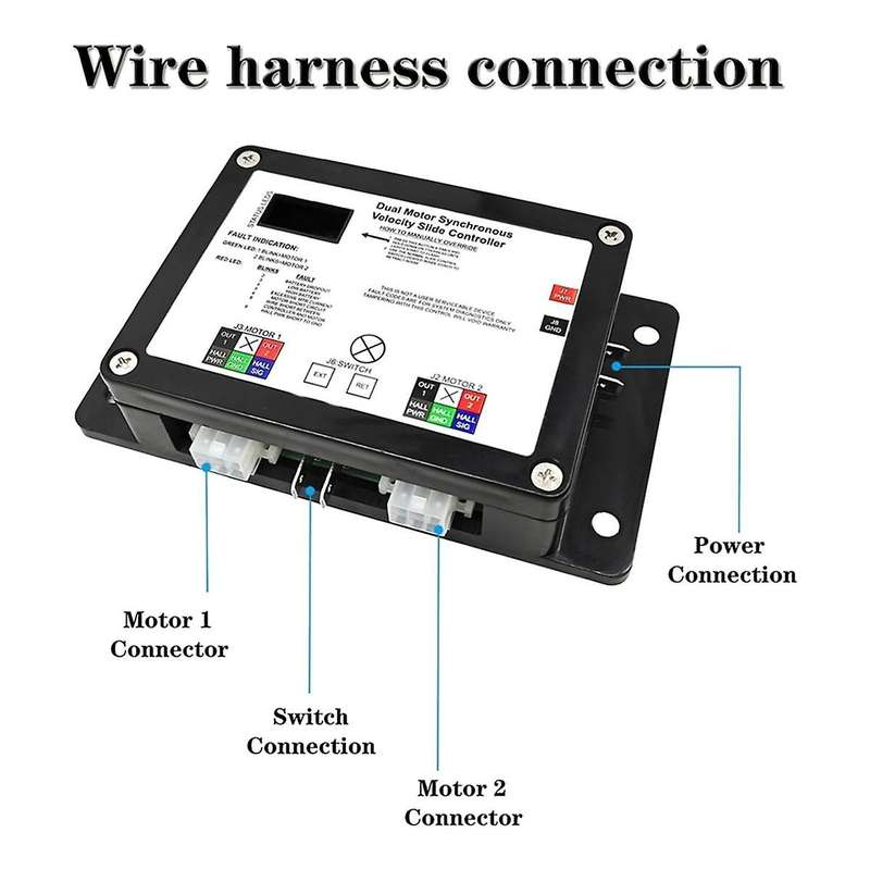 for 13398-D0 Dual Motor Synchronous Velocity Slide Controller V-Sync II