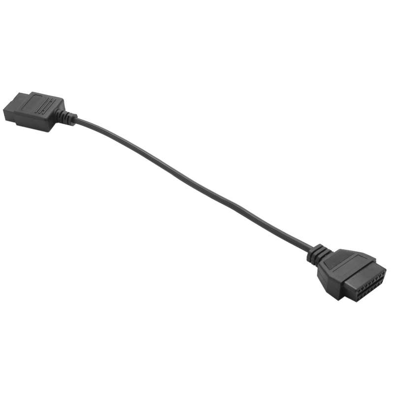 for 14 Pin to 16Pin Cable Obd Ii Diagnostic Interface 14Pin to Obd2 16 Pin Adapter Works for Auto Ca