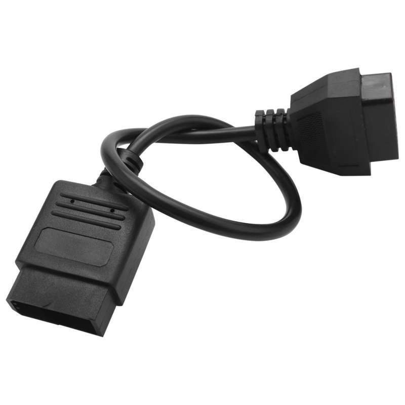 for 14 Pin to 16Pin Cable Obd Ii Diagnostic Interface 14Pin to Obd2 16 Pin Adapter Works for Auto Ca