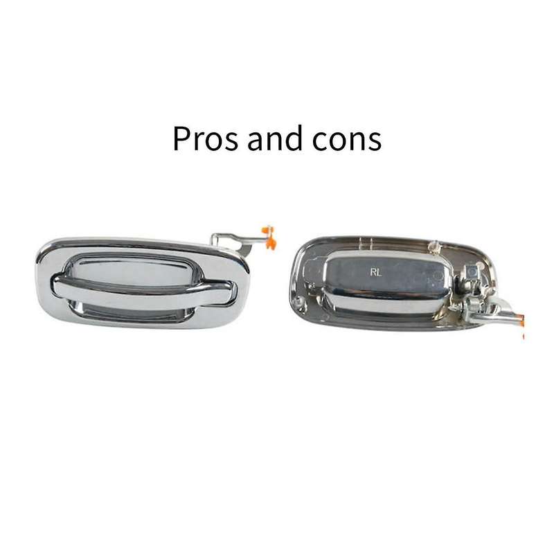 for 15107655 Rear Left Exterior Door Handle Car Electroplating Door Handle Car Door Decor Accessorie