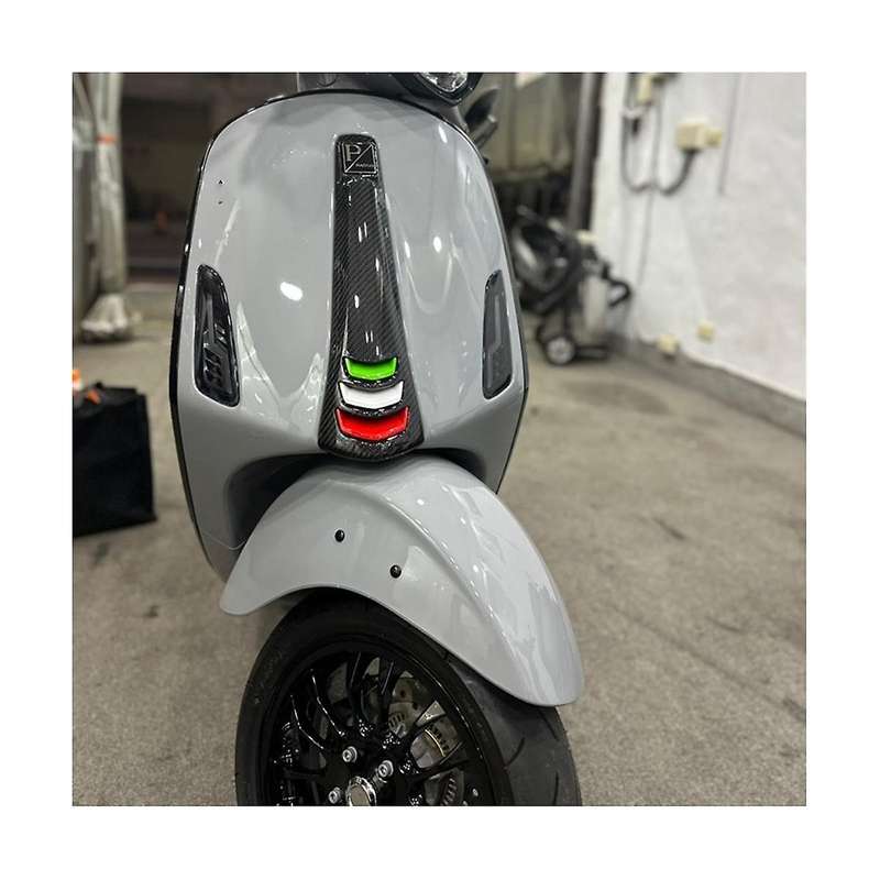 for 150 Sprint 150 Motorcycle Scooter Front Decoration Cover Tie Trim Cover Accessories ,Green+White