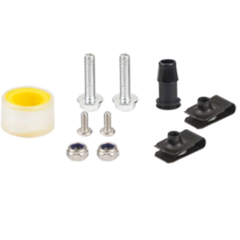 for 15-21 3.5 V6 Turbo Oil Separator Kit Black Billet Oil Separator Catch Can Kit