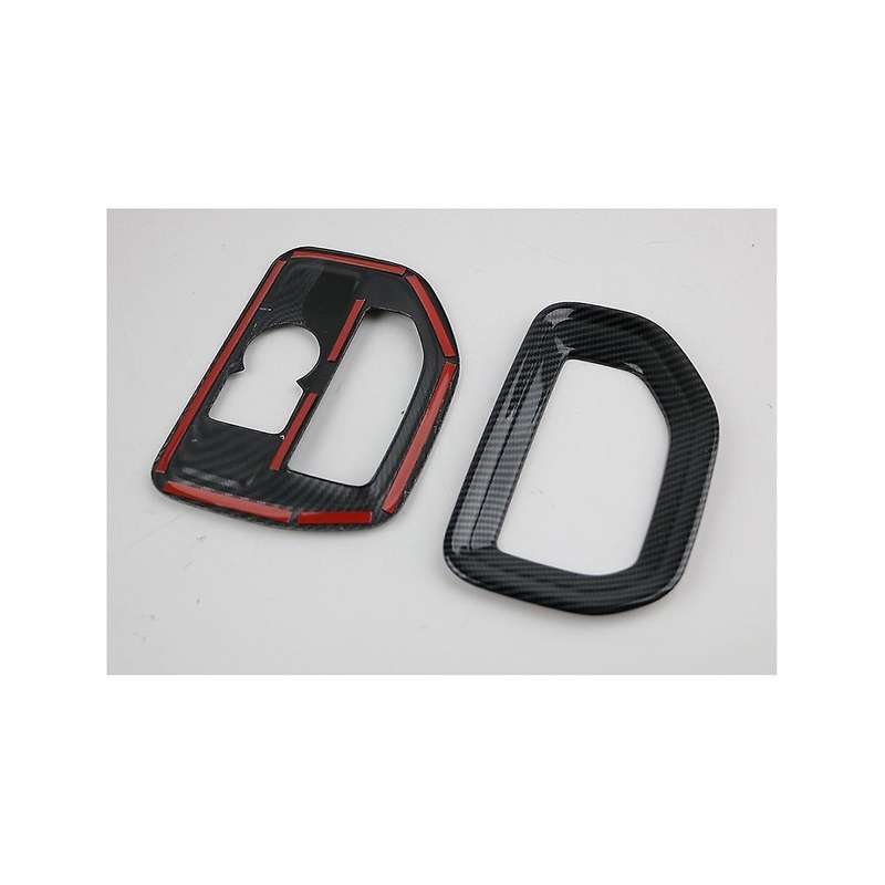 for 19-21 Sodero Carbon Fiber Dashboard Side Vent Air Conditioning Socket Cover Decoration