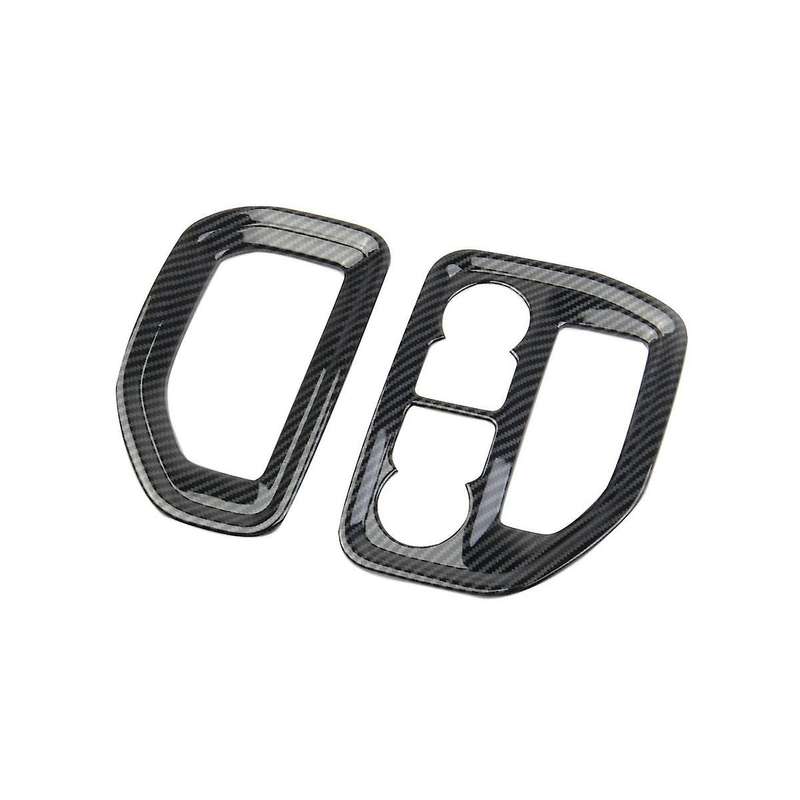 for 19-21 Sodero Carbon Fiber Dashboard Side Vent Air Conditioning Socket Cover Decoration