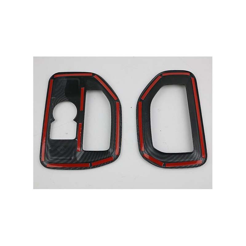 for 19-21 Sodero Carbon Fiber Dashboard Side Vent Air Conditioning Socket Cover Decoration